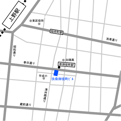 東京支店地図